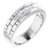 14K White .375 CTW Diamond Mens Ring Ref 14769546